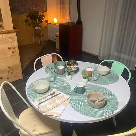 Apartamento A l'espace détente-Gîte de groupe 9p- sauna&bain nordique-proche la Bresse et Gérardmer