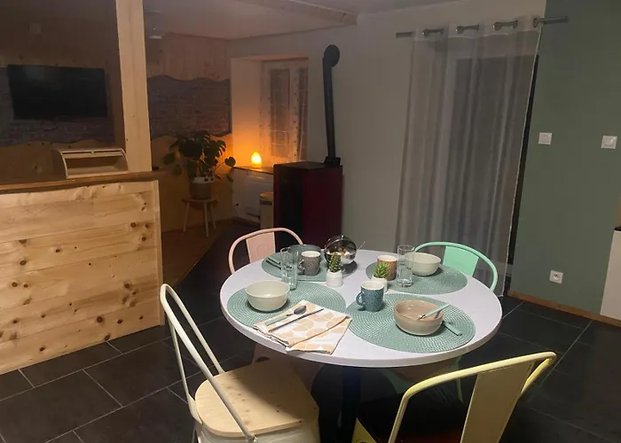 Apartmán A L'espace Detente-gite De Groupe 9p- Sauna & Bain Nordique-proche La Bresse Et Gerardmer Vagney