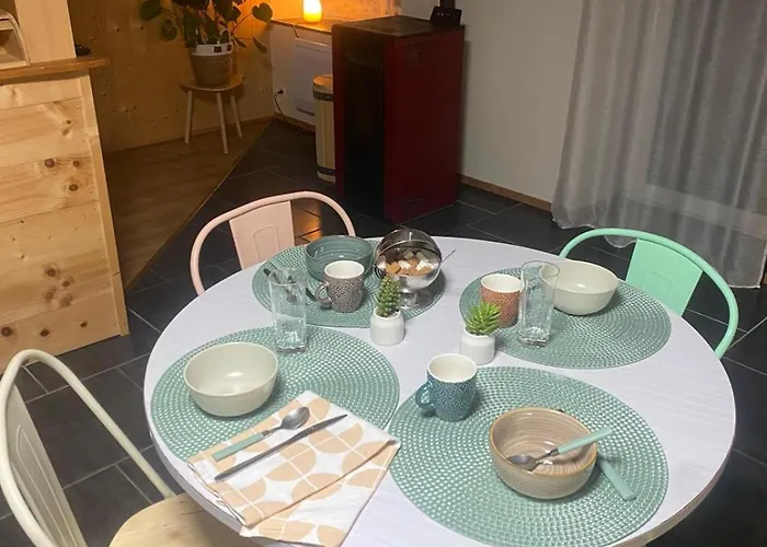 Apartmán A L'espace Detente-gite De Groupe 9p- Sauna & Bain Nordique-proche La Bresse Et Gerardmer